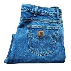 Carhartt Men's Flannel Lined Jeans